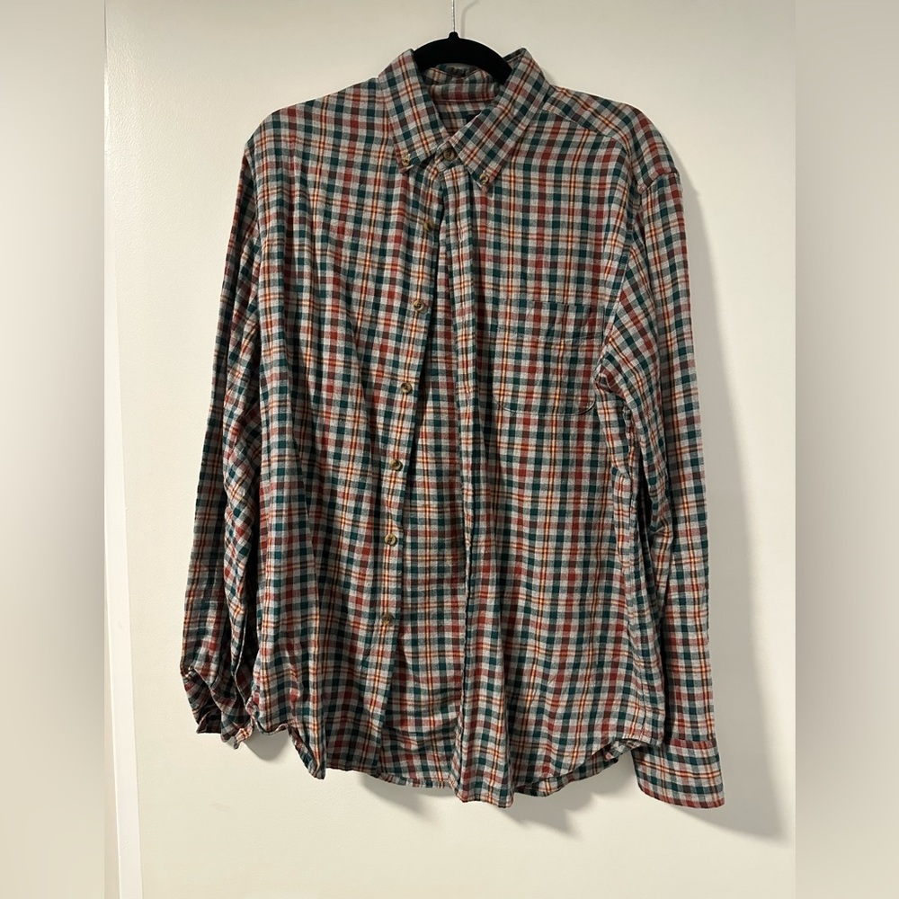 J Crew flannel button down. 100% cotton.